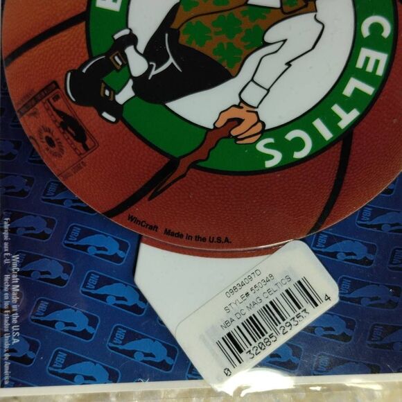 NBA Boston Celtics Die Cut Magnet and Mini Pennant NWT - Picture 13 of 16
